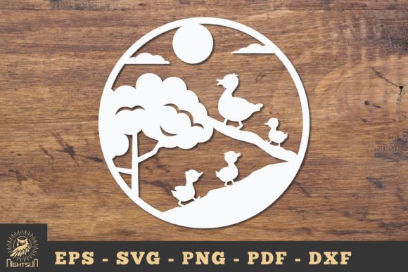 Mom and Baby Duck SVG: Essential Graphics for Crafts