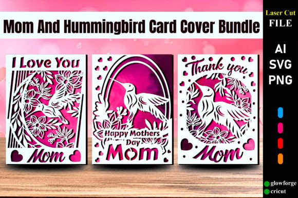 Mom and Hummingbird Card Cover Bundle: A Designer's Review