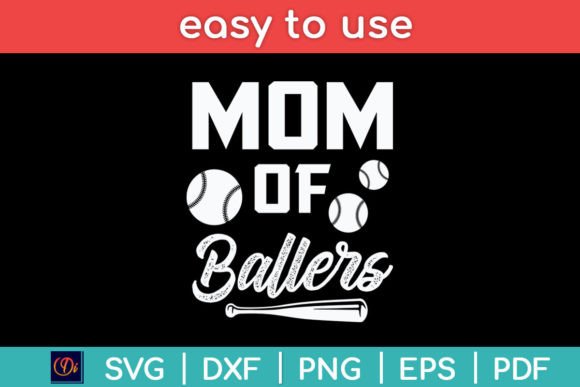 Retro Mom of Ballers: A Designer's Take on Baseball SVGs